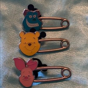 Winnie the Pooh, piglet and Sullivan pins